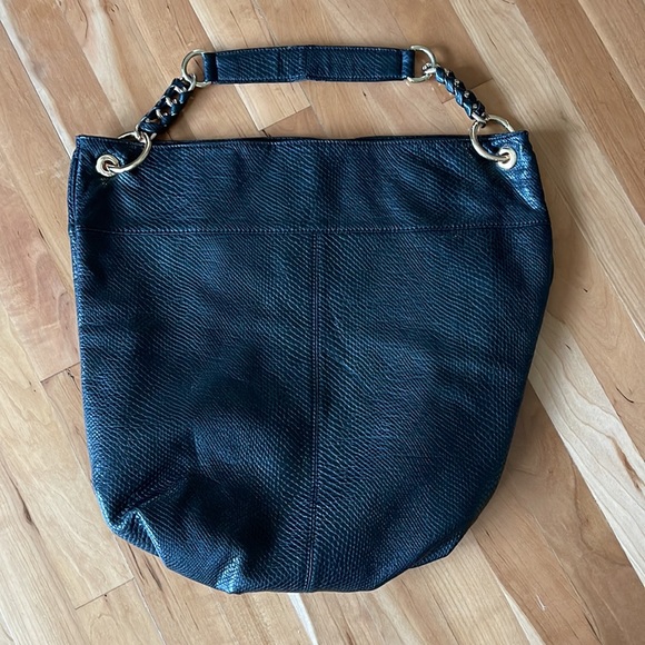 Black leather Deux Lux purse - Picture 6 of 7